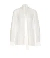 Dolce & Gabbana Silk Shirt In White