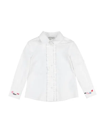 Dolce & Gabbana Kids'  Shirts In White