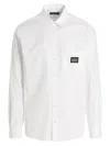 Dolce & Gabbana White Martini-fit Shirt In White