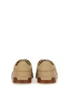 Dolce & Gabbana Cappuccino Leather Portofino Sneakers In Beige