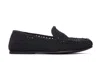 Dolce & Gabbana Crochet Slippers In Black