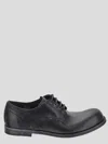 Dolce & Gabbana Man Lace-up Shoes Black Size 9 Leather In Black