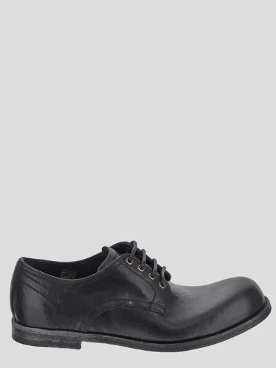 Dolce & Gabbana Man Lace-up Shoes Black Size 9 Leather