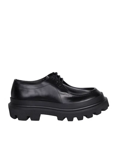 Dolce & Gabbana Derby Black Shoes