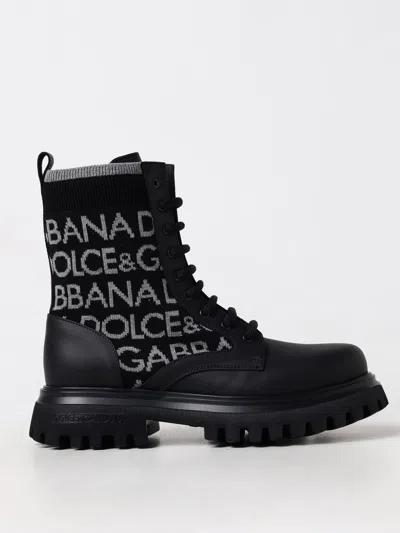 Dolce & Gabbana Shoes  Kids Color Black In 黑色