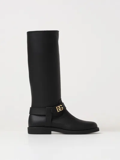 Dolce & Gabbana Shoes  Kids Color Black In Schwarz