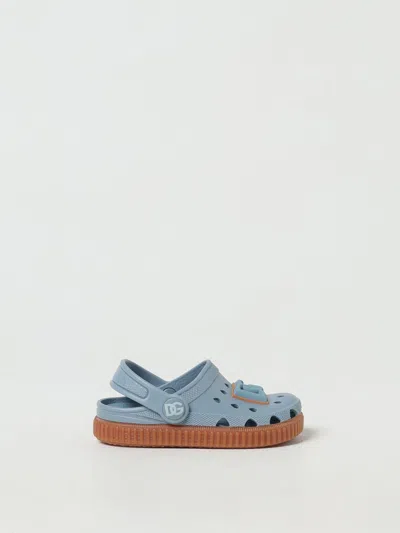 Dolce & Gabbana Shoes  Kids Color Gnawed Blue