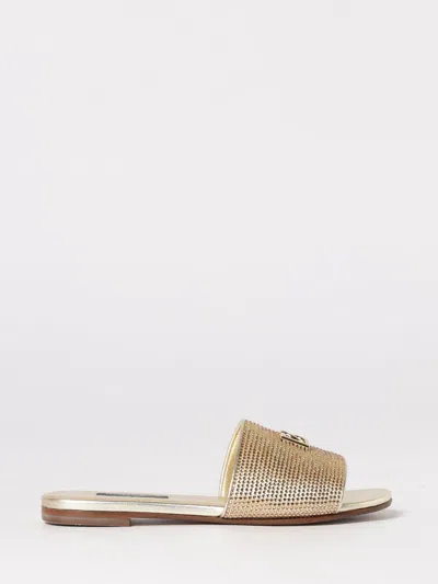 Dolce & Gabbana Shoes Kids  In Gold