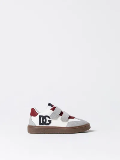 DOLCE & GABBANA SNEAKERS DOLCE & GABBANA KIDS COLOR RED,F89846014