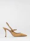 Dolce & Gabbana Stiletto Heel Slingback Pumps In Nude