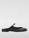 Dolce & Gabbana Round Head Muller Shoes In 黑色