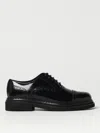 Dolce & Gabbana Day Classic Brushed Leather Brogue Shoes In Schwarz