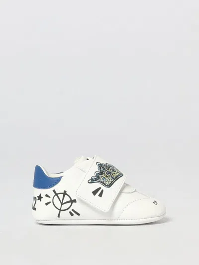 Dolce & Gabbana Kids' Schuhe  Kinder Farbe Blau In White