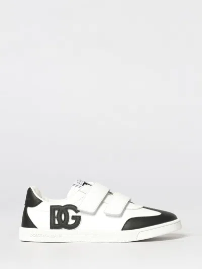 Dolce & Gabbana Kids' シューズ  ボーイ カラー ホワイト In White
