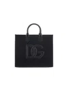 Dolce & Gabbana Shopping Bag In Nero