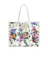 Dolce & Gabbana Shopping Canvas Handbag In White