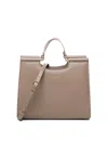Dolce & Gabbana Shopping Sicily Small In Grey