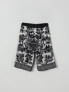 Dolce & Gabbana Short  Kids Color Black In Black