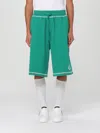 Dolce & Gabbana Logo-embroidered Jersey Track Shorts In Grün