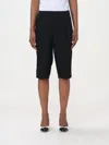 Dolce & Gabbana Short  Woman Color Black In Black