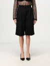 Dolce & Gabbana Short  Woman Color Black In Schwarz