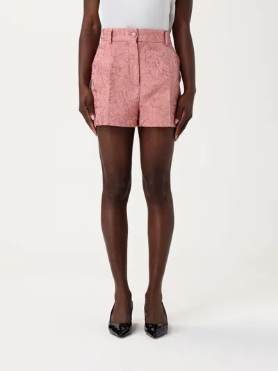 DOLCE & GABBANA SHORT DOLCE & GABBANA WOMAN COLOR PINK,G89831010