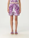 Dolce & Gabbana Dolce&gabbana Women Majolica Print Shorts In Multi