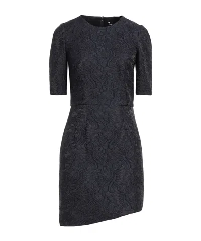 Dolce & Gabbana Short Dress In Black