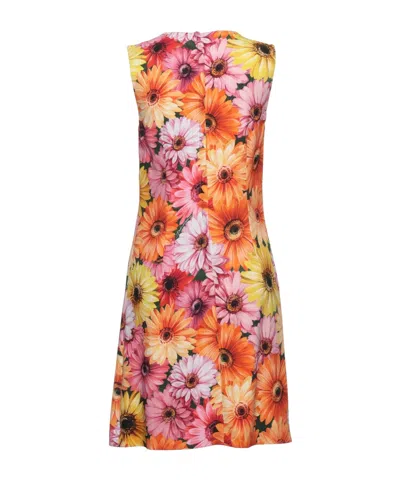 Dolce & Gabbana Short Dress In Multi