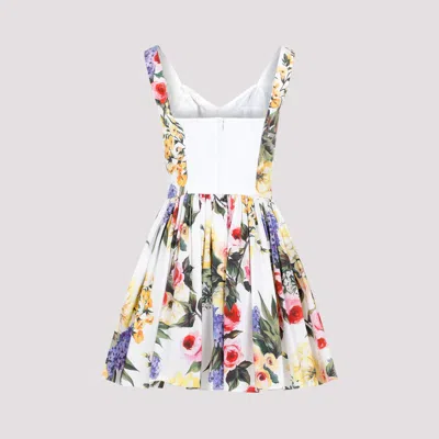 Dolce & Gabbana Short Dress With Print In Multicolour