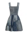 Dolce & Gabbana Short Dresses In Gray