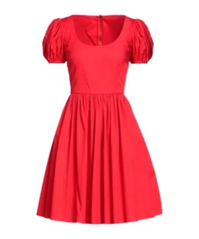 Dolce & Gabbana Short Dresses In Red