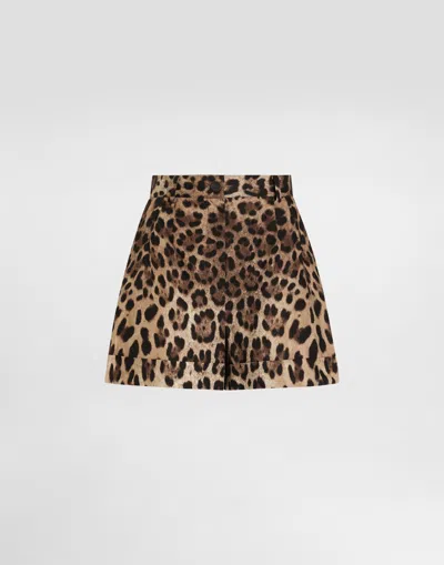 Dolce & Gabbana Short In Brown