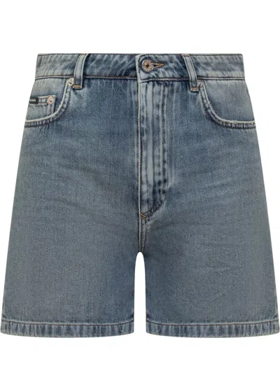 Dolce & Gabbana Denim Shorts Bermuda And Short In Blue
