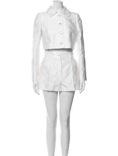 Pre-owned Dolce & Gabbana Short Set In Neutral