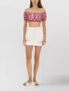 Dolce & Gabbana Short Skirt With Pockets And Distressed Finish