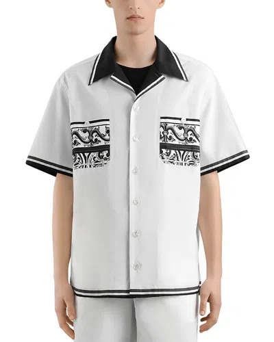 DOLCE & GABBANA SHORT SLEEVE CAMP SHIRT