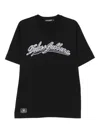 Dolce & Gabbana Men Short Sleeve T-shirt With Logo In Black