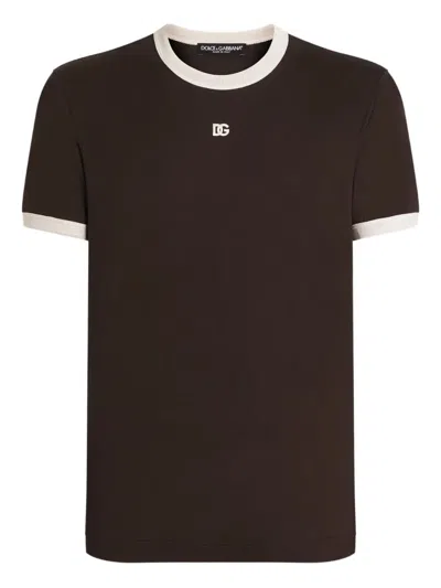 DOLCE & GABBANA SHORT SLEEVE CREW-NECK T-SHIRT