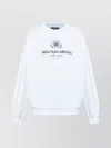 Dolce & Gabbana Short Sleeve Crewneck Sweater In White