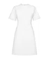 Dolce & Gabbana Tweed Short-sleeve Minidress In White