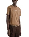 Dolce & Gabbana Short Sleeve Logo Tee In Pink