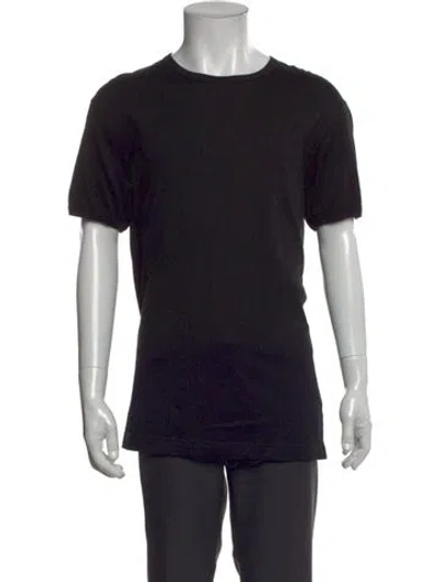 Pre-owned Dolce & Gabbana Short Sleeve Shirt In Black