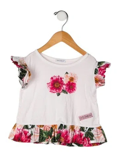 Pre-owned Dolce & Gabbana Babies' Short Sleeve Shirt In Pink