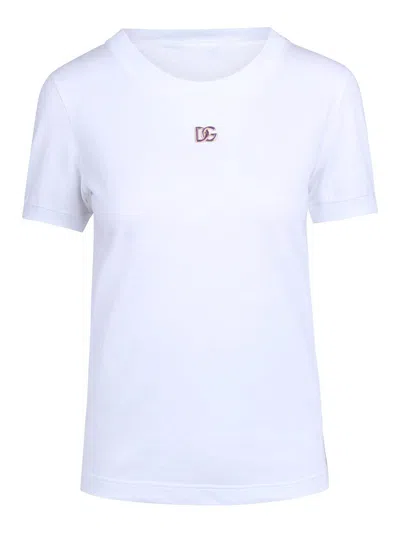 DOLCE & GABBANA SHORT SLEEVE SHIRT WITH LOGO
