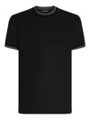 Dolce & Gabbana Short Sleeve T-shirt In Black