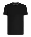 Dolce & Gabbana Short Sleeve T-shirt In Black
