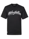 Dolce & Gabbana Men Short Sleeve T-shirt With Logo In Black