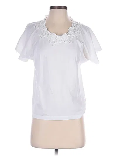 Pre-owned Dolce & Gabbana Short Sleeve T-shirt In White