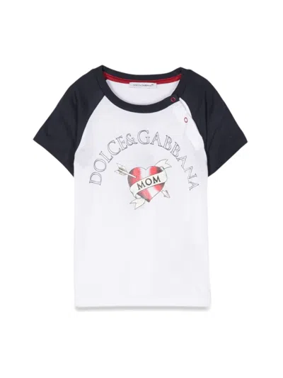 Dolce & Gabbana Short Sleeve T-shirt In White